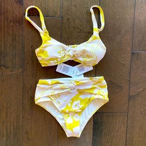 L*Space Yellow Floral Bikini
